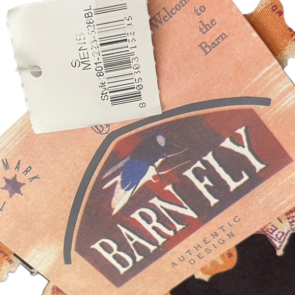 NEW Barn Fly Men’s Western Police Deputy Sheriff Long Sleeve Button Up Shirt - Picture 6 of 6